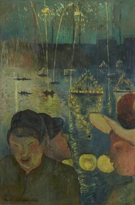 Natfestival, 1888 af Emile Bernard