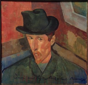 Portræt af Eugène Boch af Emile Bernard