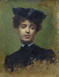 Portræt af Marie Lemasson, 1892 af Emile Bernard