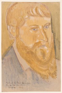 Portræt af Paul Sérusier af Emile Bernard