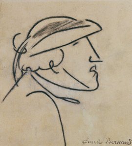 Studie af en bretonsk mand af Emile Bernard