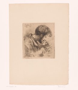 Portræt One Paul Adolphe Rajon af Emile Boilvin
