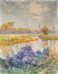 La Lys - De Leie, født 1902 af Emile Claus