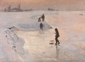 The Skaters, ca. 1891 (olie på lærred)