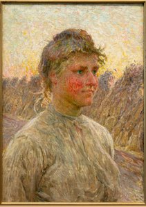 Unge Bondekone af Emile Claus