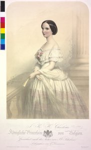 Kongelig prinsesse af Belgien I K. H. Charlotte af Emile Desmaisons