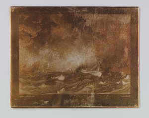 Forlis Le Naufrage af Emile Frédéric Salmon (signed by artist)