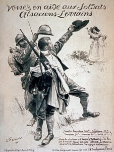 Kom soldaterne fra Alsace og Lorraine til hjælp, 1916