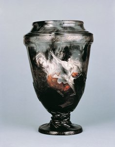 Orfeus i underverdenen, vase af Emile Galle (1846-1904) af Emile Galle
