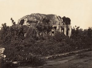 Great Pagoda - Syd udvendig aedicule, 1866. af Emile Gsell