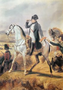 Detalje af Napoleon fra slaget ved Wagram, 6. juli 1809, 1836 af Emile Jean Horace Vernet