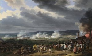 Slaget ved Jemappes. 1821 af Emile Jean Horace Vernet