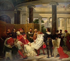 Pave Julius II beordrede Bramante, Michelangelo og Raphael til at bygge Vatikanet og St. Peter