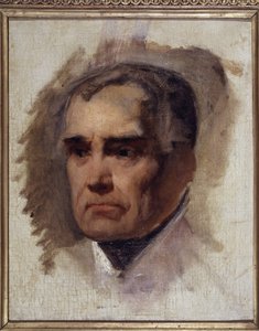Portræt af Henri Gatien, Grev Bertrand af Emile Jean Horace Vernet