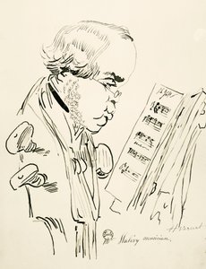 Portræt af Jacques Fromental Elie Levy, kendt som Halevy (Paris af Emile Jean Horace Vernet