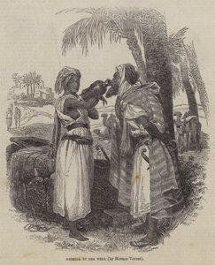 Rebecca ved Brønden af Emile Jean Horace Vernet