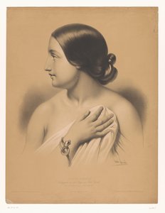 Ung kvinde med armbånd dækker sig selv La pudeur (titel på objekt) Studier af udvalgte kunstnere (serietitel) Etudes choisies (serietitel på objekt)