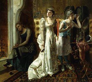 Askepot og hendes onde søstre, 1892 af Emile Meyer