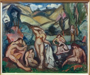 Badende Frauen
