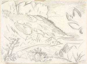 Cap Canaille ved Cassis. af Emile Othon Friesz