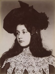Denise Zola, ca. 1900. af Emile Zola