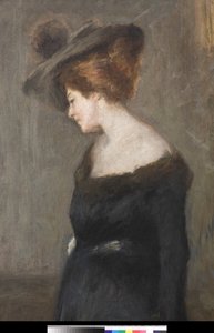 Portræt af en dame, 1903 (detalje af 3496727)
