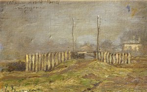 Landskab i Lombardiet, af Emilio Longoni (1859-1932).