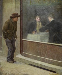 Refleksioner af en sulten mand eller sociale kontraster, 1894.
