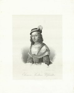 Leonora Christina, grevinde Ulfeldt 1621-1698, 1847. af Emilius Ditlev Baerentzen