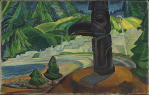 Skidegate, Graham Island, Britisk Columbia