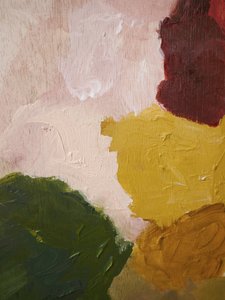 Abstrakt farveharmoni af Emily Tingey