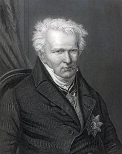 Alexander von Humboldt, engraved by C. Cook af Emma Gaggiotti Richards