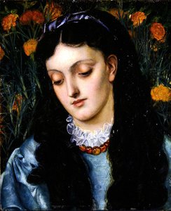 La Belle Jaune Girofle (olie på panel)