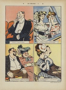 Teatre. Illustration til Le Rire