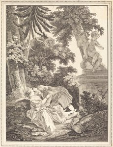 Natten af Emmanuel Jean Nepomucène de Ghendt after Pierre Antoine Baudouin