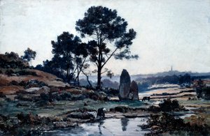 Douarnenez, 1885. af Emmanuel Lansyer
