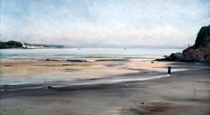Stigende tidevand lørdag morgen, 1876. af Emmanuel Lansyer