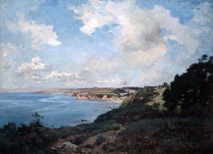 Aftenen, 1872. af Emmanuel Lansyer
