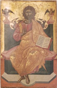 Kristus på tronen, 1664 (tempera på panel)