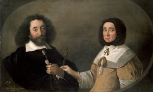 John Tradescant den Yngre og Hester, hans anden Hustru