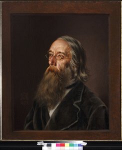 Portræt af Vasily Alexeyevich Yelagin (Elaguine) (1818-1879) af Dmitriev-Mamonov, Emmanuil Alexandrovich (1824-1880). Olie på lærred af Emmanuil Alexandrovich Dmitriev Mamonov