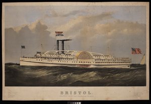 Bristol Eratus W Smith, chefkonstruktør ... (litografi, farvelagt) af Endicott Endicott