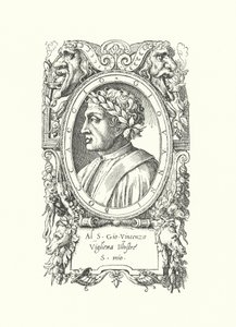 Giovanni Boccaccio, italiensk digter, romanforfatter og humanist af Enea Vico