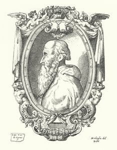 Pietro Bembo, italiensk lærd, digter og kardinal af Enea Vico