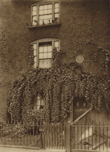 23 Hercules Road, Lambeth, hjemsted for William Blake fra 1793 til 1796 (s/h-foto) af English Photographer
