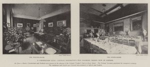 En Coronation Club, Central Rendezvous for Colonial Troops nu i London af English Photographer