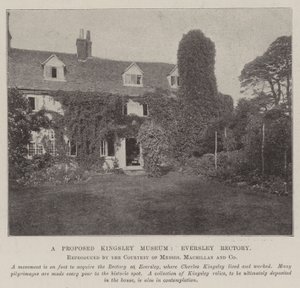 Et foreslået Kingsley Museum, Eversley Rectory af English Photographer
