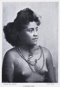 A Samoan Girldani af English Photographer