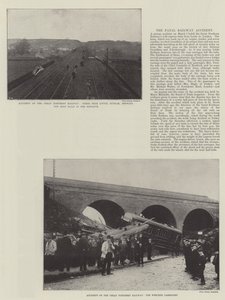 Ulykke på Great Northern Railway af English Photographer