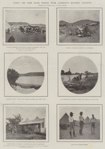 På tværs af fristatsgrænsen med Aldersons beredne infanteri af English Photographer